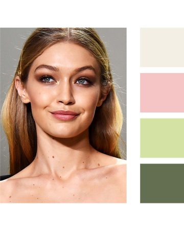 Your ideal colors for chestnut or honey blonde hair