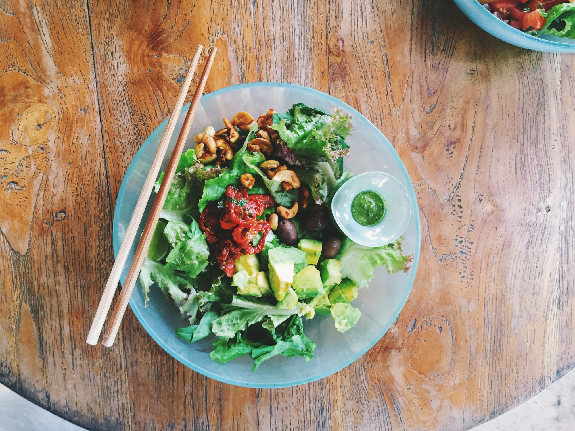 About Bali, organic and the best quinoa salad