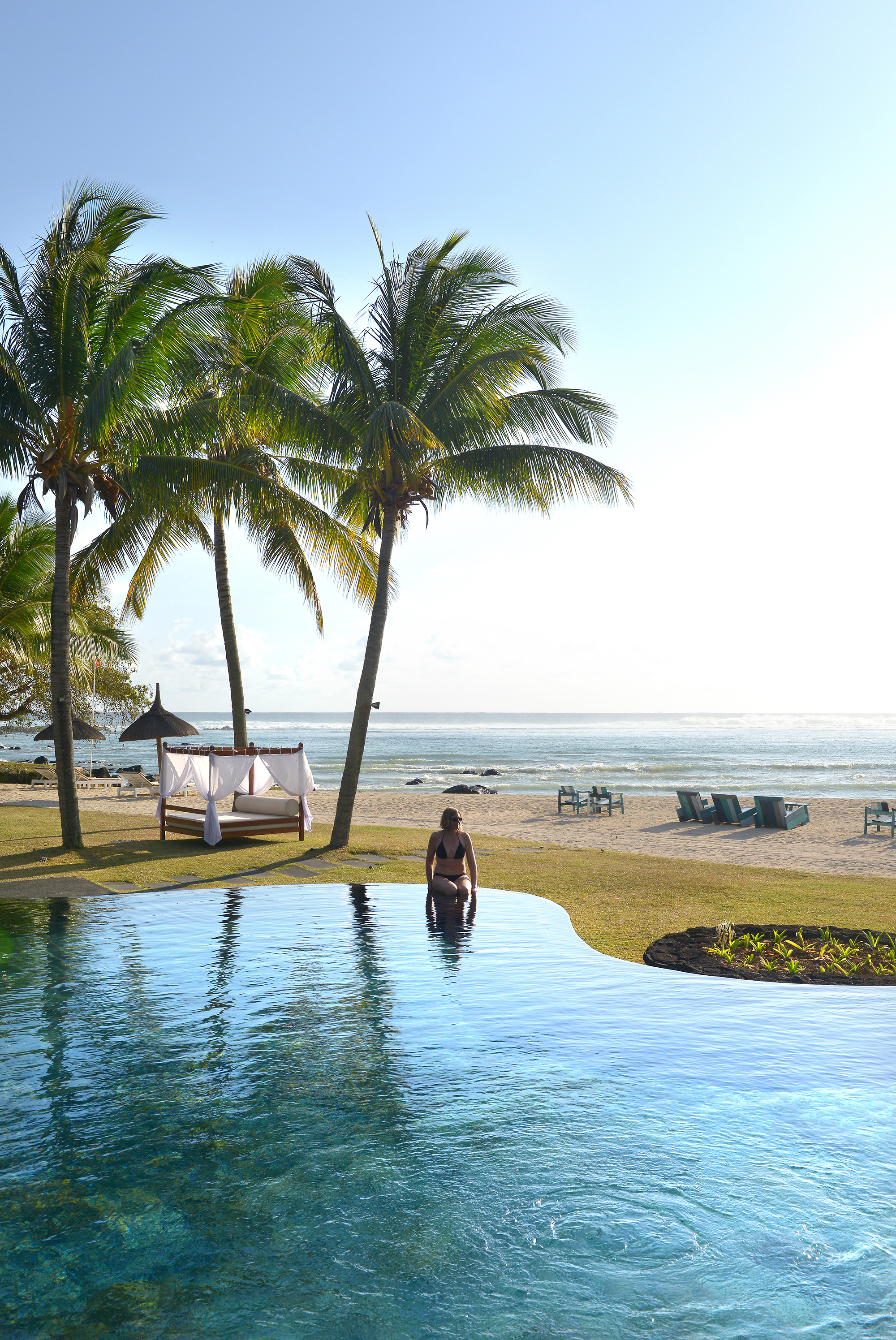 Mauritius, hotel, swimming pool