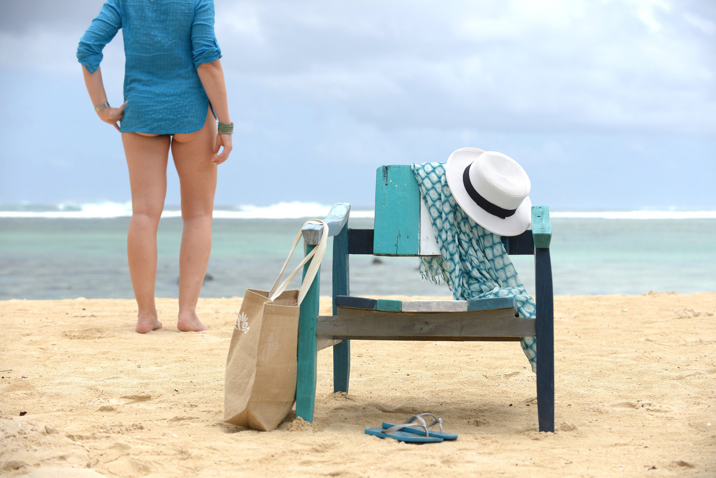 Mauritius, beach chair
