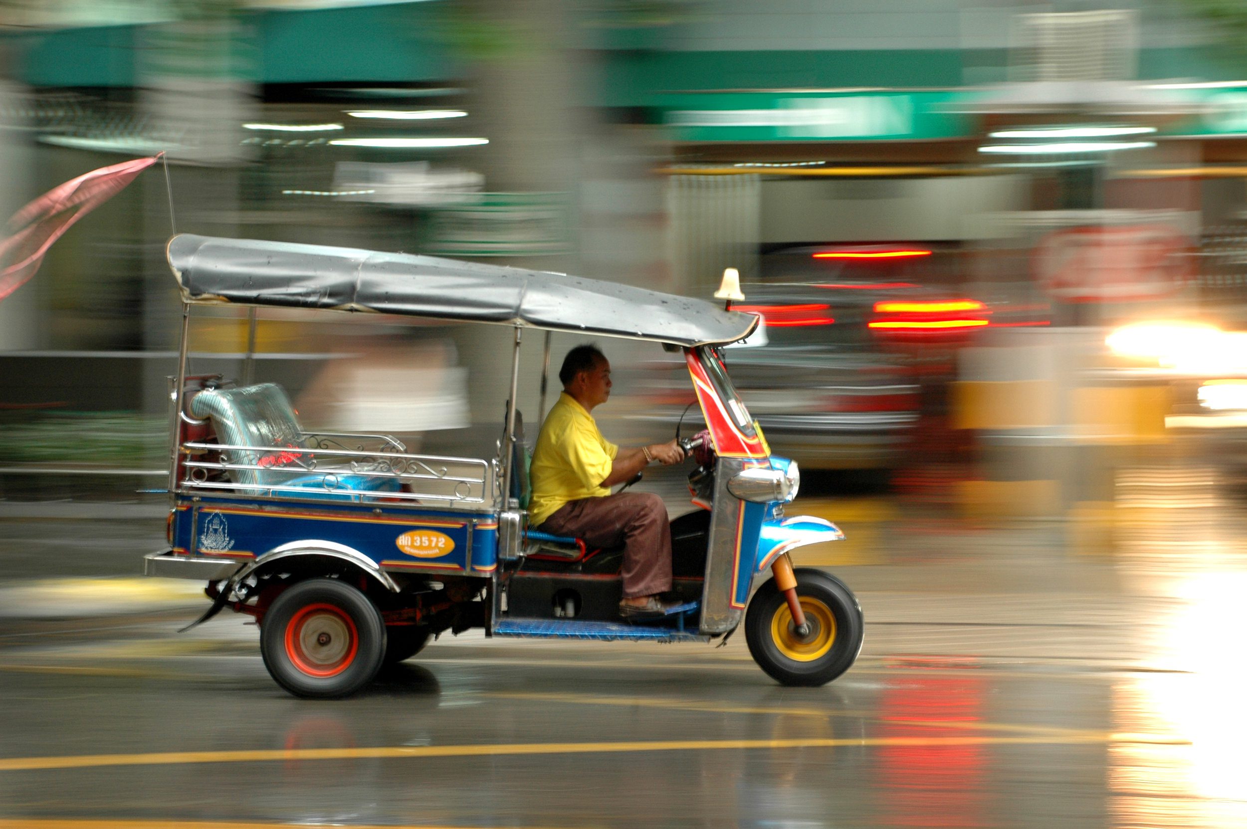 tuktuk, Bangkok, Thailand