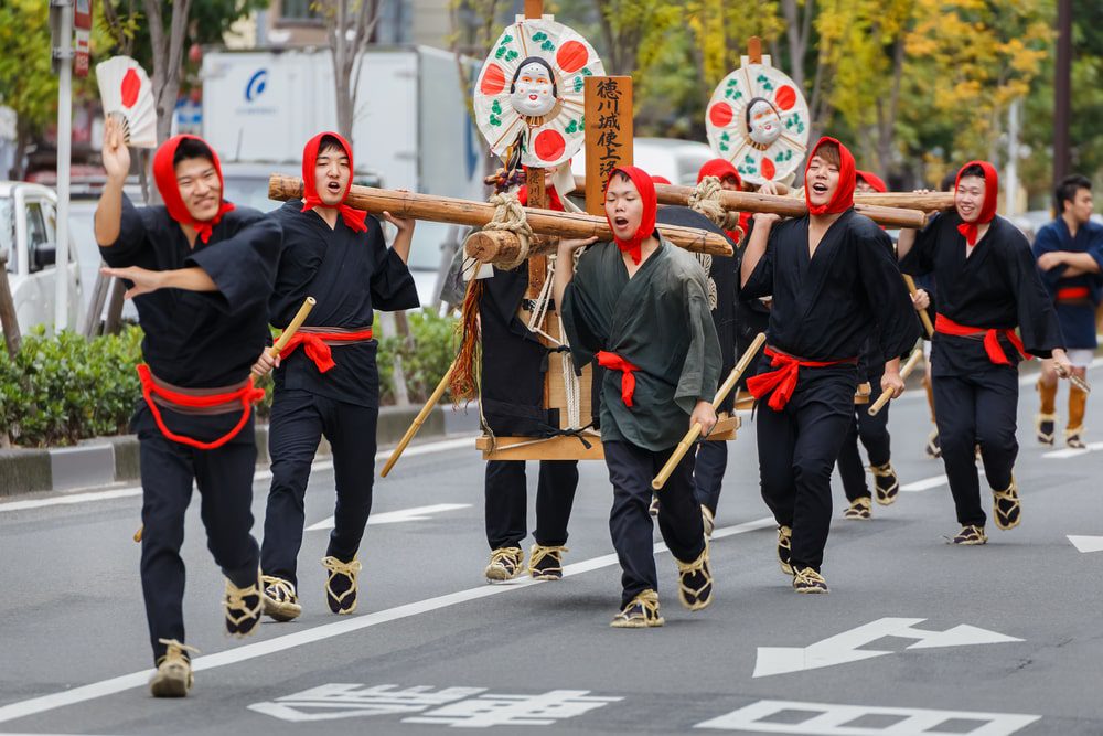 Jidai Matsuri Autumn Festival in Japan